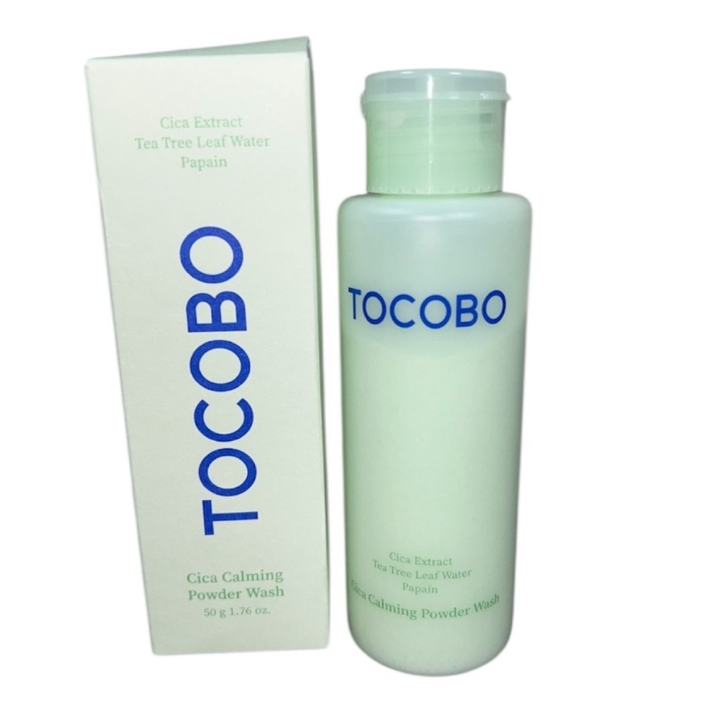 Korean Skincare TOCOBO CICA Calming Powder Wash